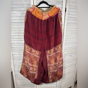 KB Crepe Silk Pants - fully reversible, no side slit